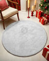 Carpet Near the Christmas Tree Mockup