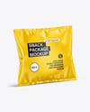 Glossy Snack Package Mockup