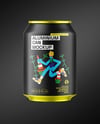 250ml Matte Aluminium Drink Can Mockup