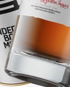 Tall Whiskey Bottle with Tube Mockup