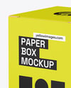 Paper Box Mockup
