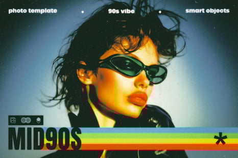 Mid 90's Vibe Photo Effect - Creative Store