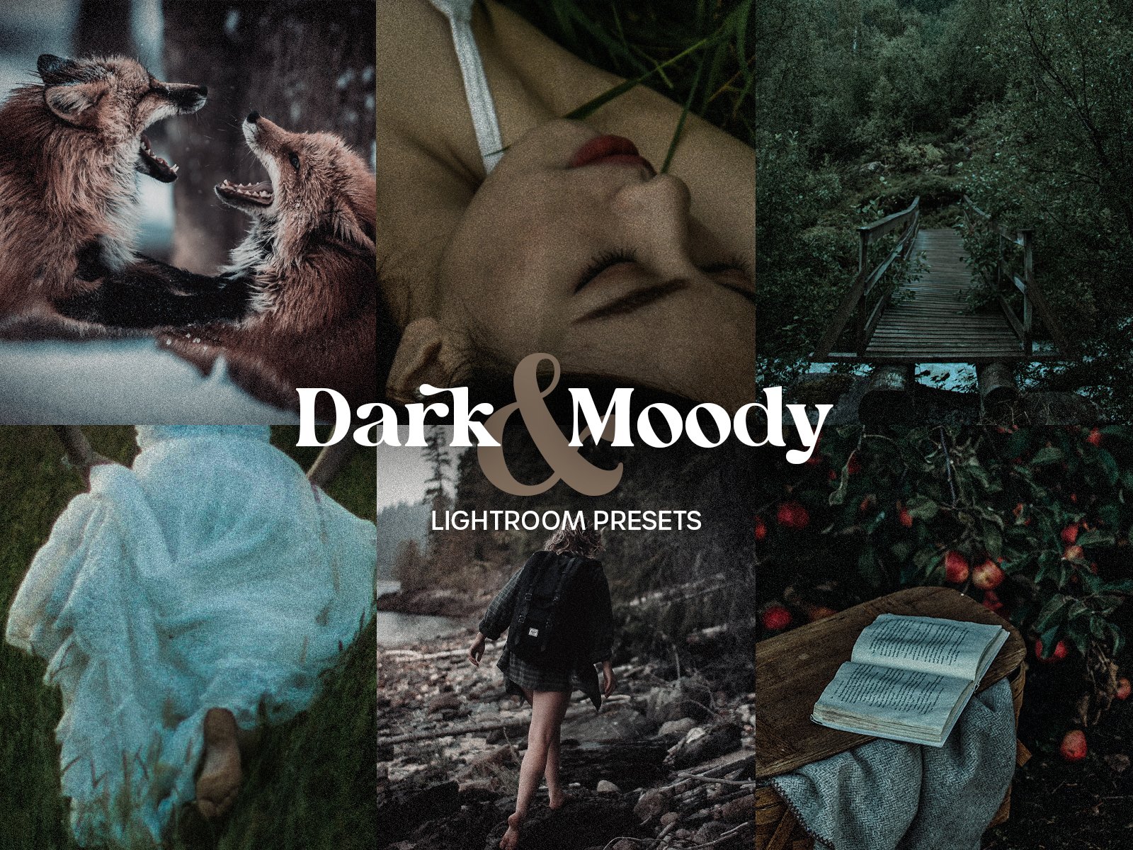 Dark &amp; Moody - Lightroom Presets for Mobile and Desktop