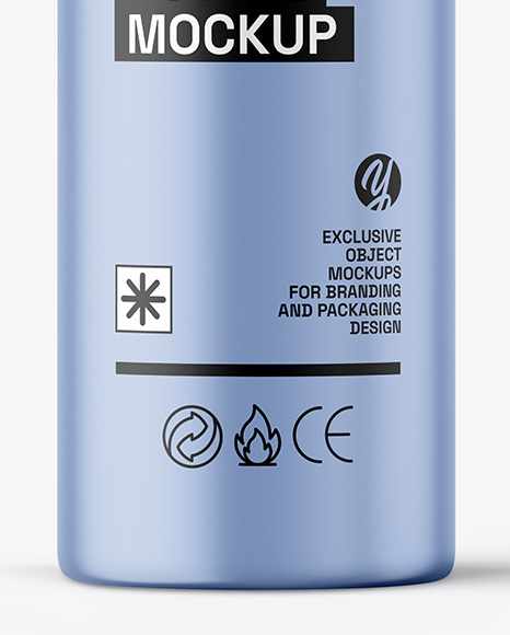 Frosted Cosmetic Bottle Mockup