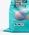 Matte Stand-Up Bag Mockup