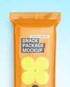 Matte Snack Package Mockup