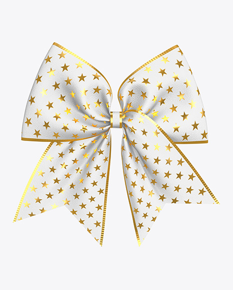 Cheer Bow Mockup