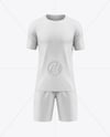 Training Short Sleeve Kit Mockup - Front View