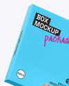 Paper Box in Hand Mockup
