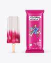 Matte Flow Pack W/ Ice Cream Mockup