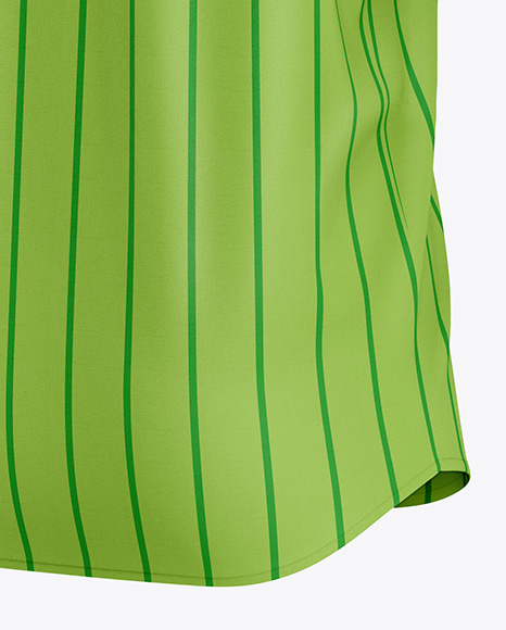 Men's Short Sleeve Shirt Mockup - Half Side View