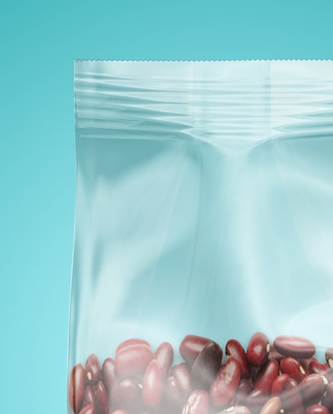 Package with Beans Mockup
