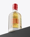 Golden Tequila Bottle Mockup