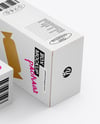 Three Paper Boxes Mockup