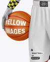 Full Basketball Kit Mockup - Half Side View