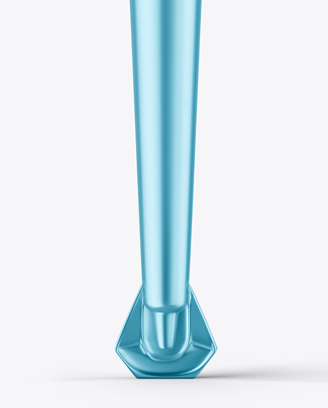 Metallic Cosmetic Tube Mockup