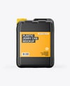 Plastic 5L Jerrycan Mockup