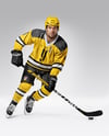 Man Wearing Full Ice Hockey Kit Mockup