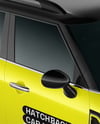 Hatchback Mockup - Half Side View