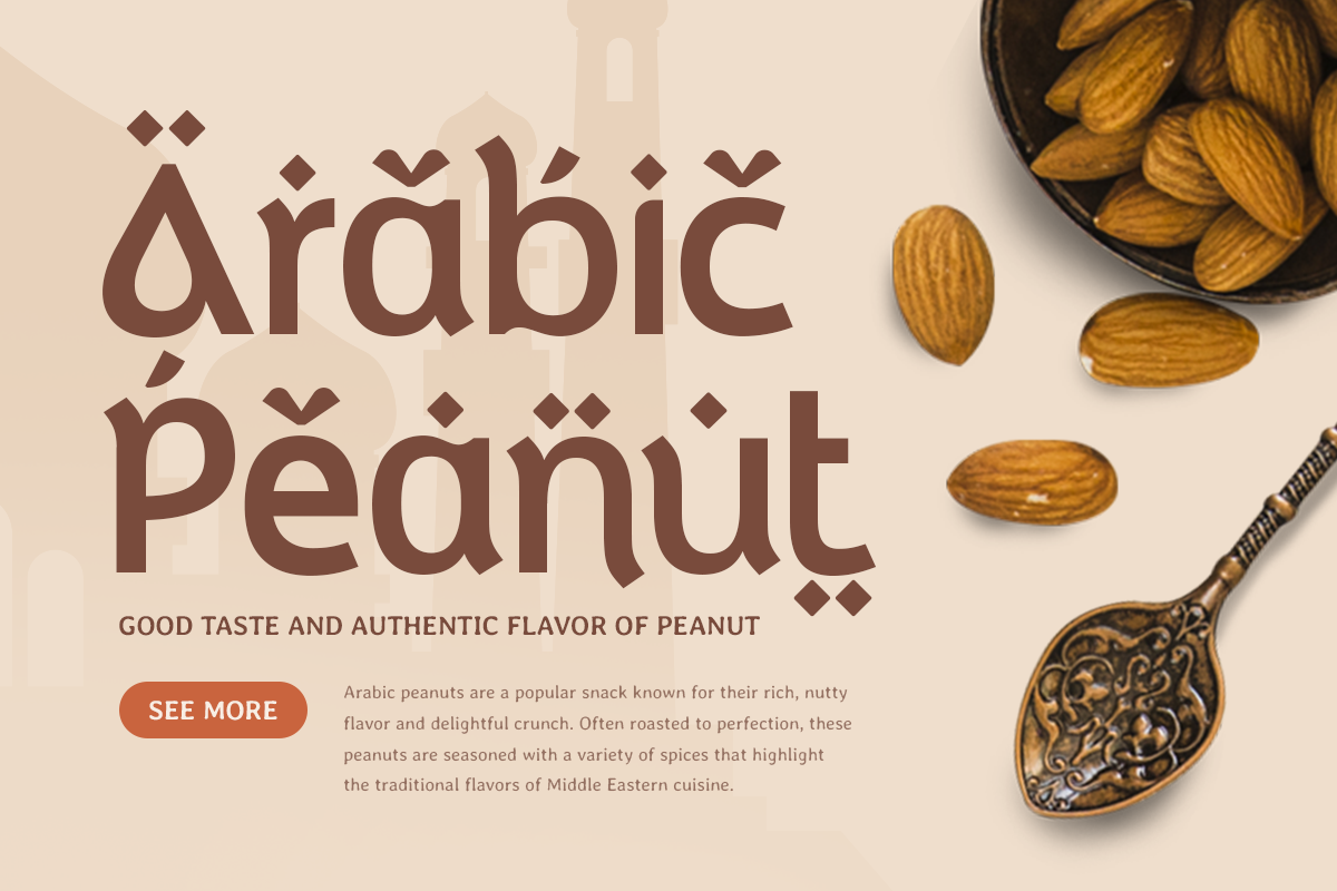 Amazing Arabic - Modern Arabic Font