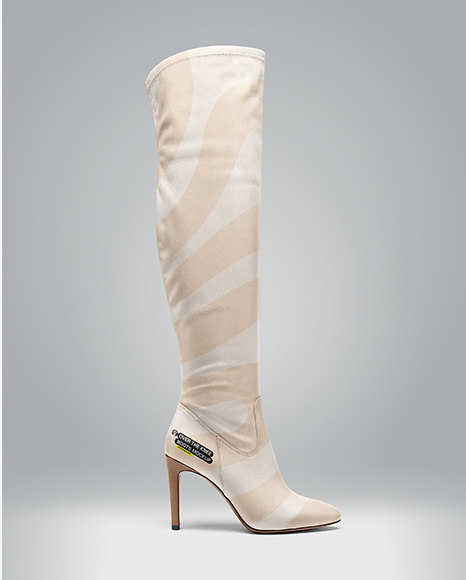Women's Over-The-Knee Boot Mockup
