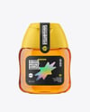 Plastic Bottle with Syrup Mockup