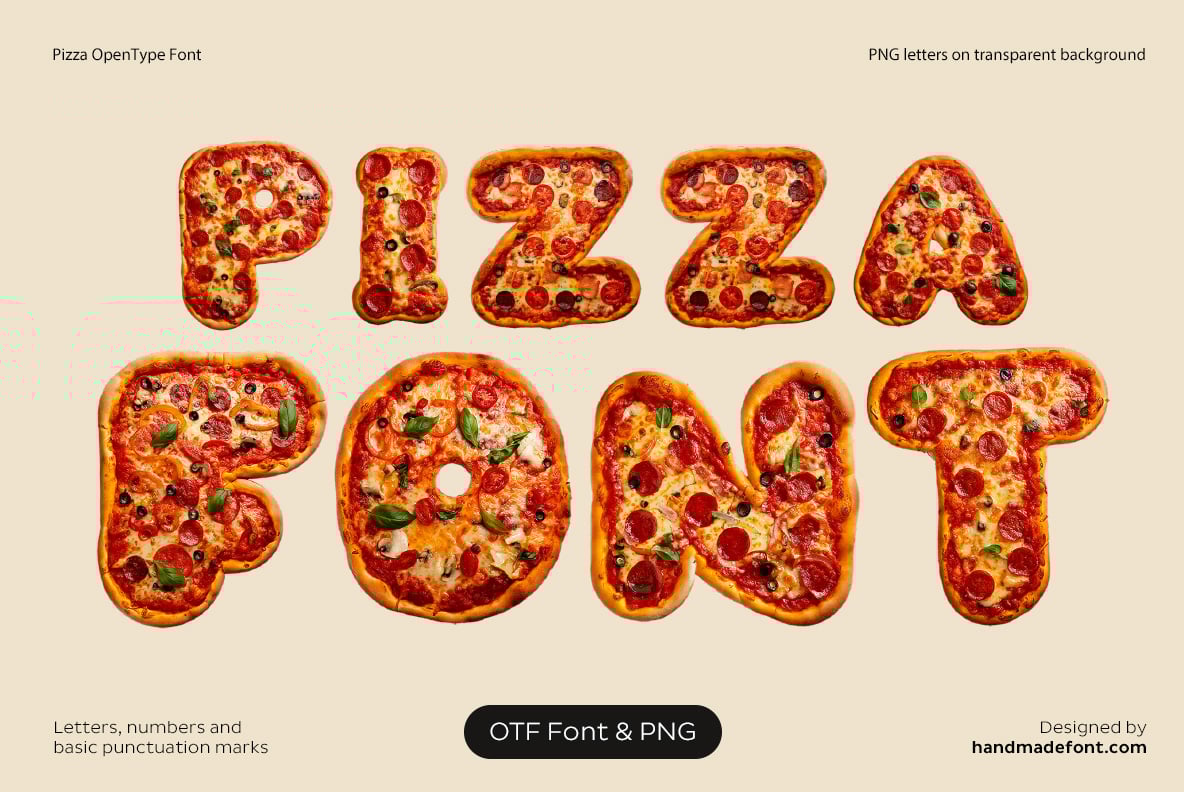 Pizza Font