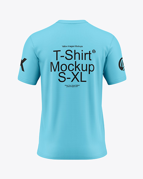 T-Shirt Mockup - Back View