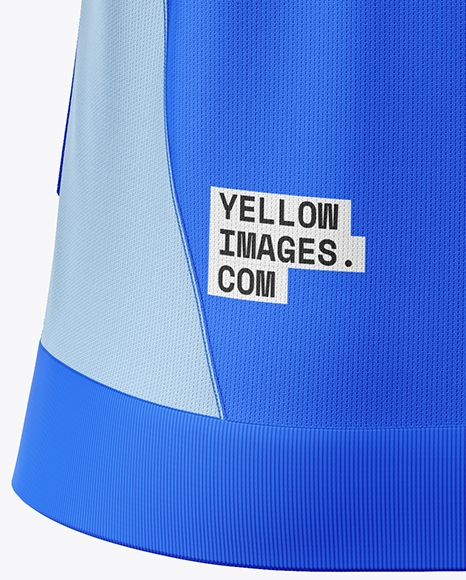 Long Sleeve Training Jacket Mockup - Back View