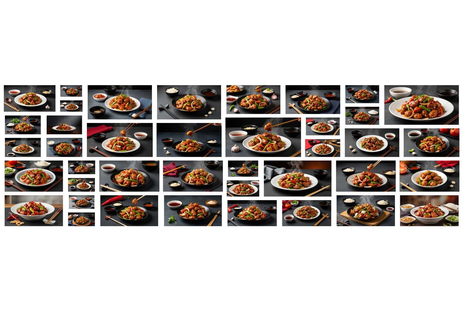113 Kung Pao Chicken Stock Photos for Spicy Food Branding and Menus