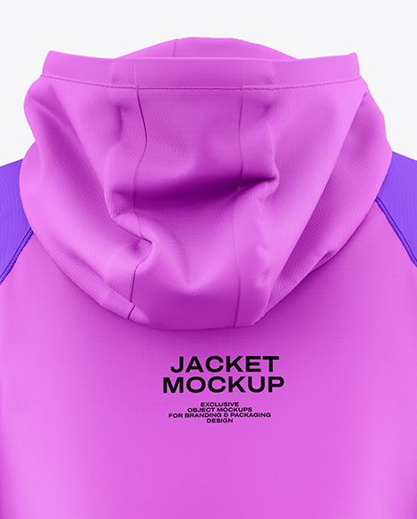 Women's Windbreaker Jacket Mockup