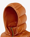 Glossy Down Vest Mockup