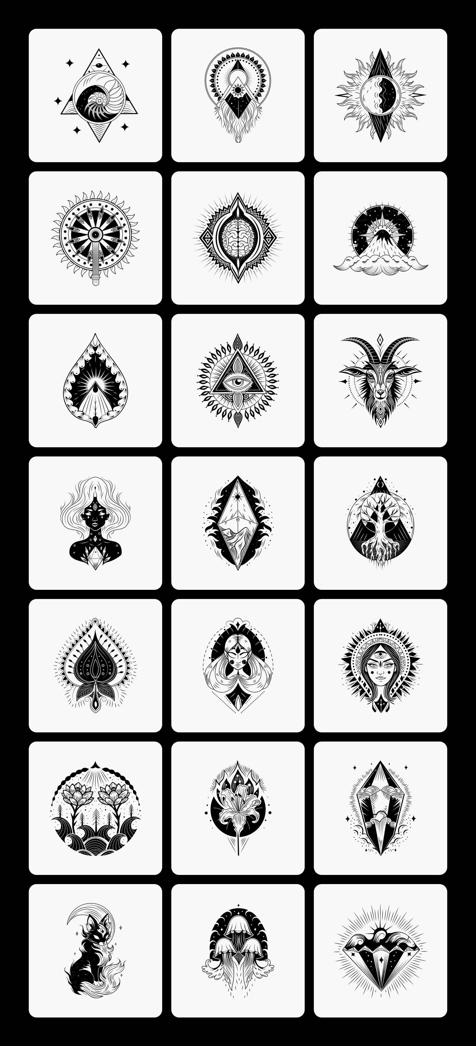 Magical Illustrations Set