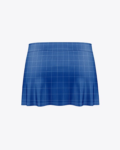 Women's Skirt Mockup - Back View
