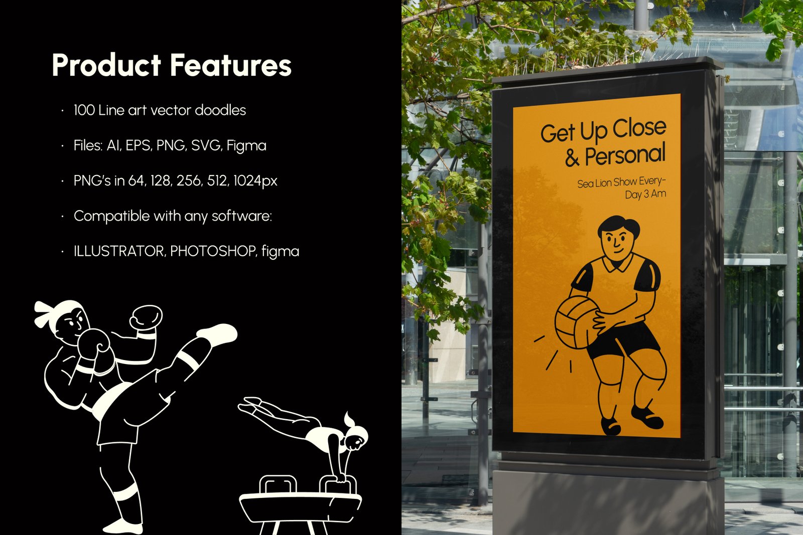 Olympics Doodles Art Set