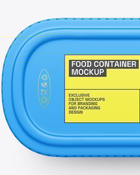 Matte Plastic Container in Paper Sleeve Mockup