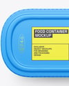 Matte Plastic Container in Paper Sleeve Mockup