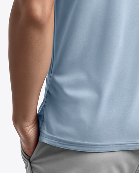Man in a Polo Shirt and Pants Mockup
