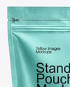 Metallic Stand-up Pouch Mockup