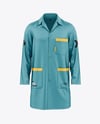 Lab Coat Mockup - Front View