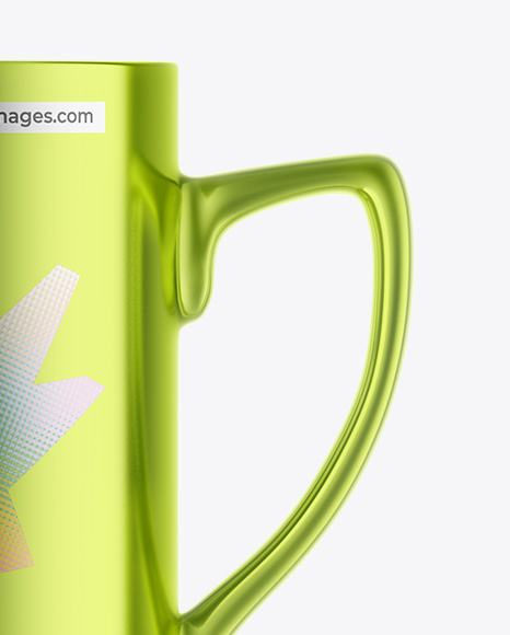 Metallic Mug Mockup