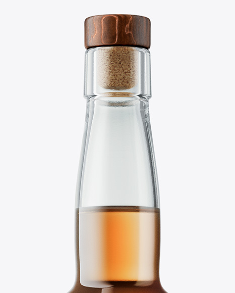 Tall Whiskey Bottle Mockup