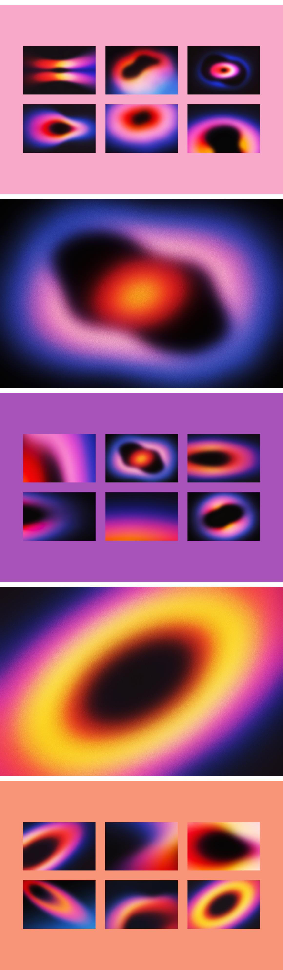 Modern Mesh Gradient Textures