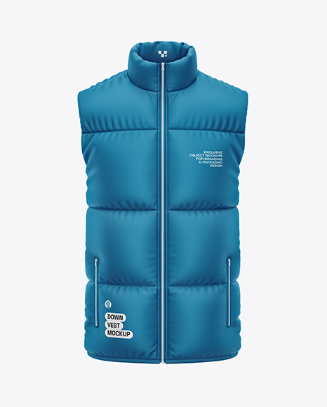 Down Vest Mockup - Smartmockups