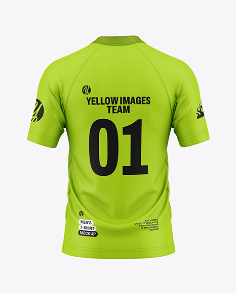 T-Shirt Mockup - Back View