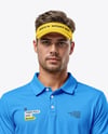 Man Wearing Full Tennis Kit Mockup