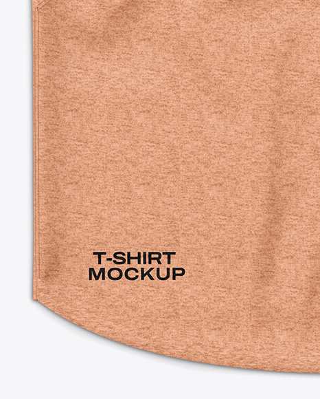 Heather T-Shirt Mockup