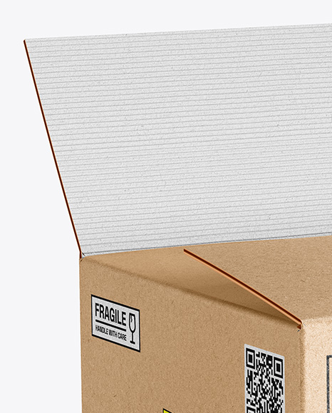 Kraft Paper Box Mockup