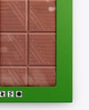Milk Chocolate Bar Mockup