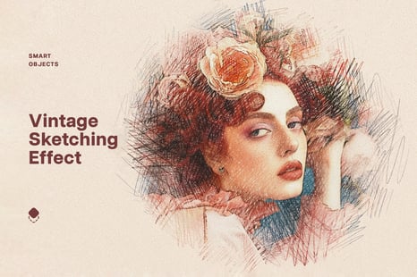Vintage Sketching Effect - Add-Ons